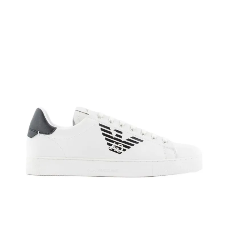 EMPORIO ARMANI Lace-up Logo-print Sneakers-1