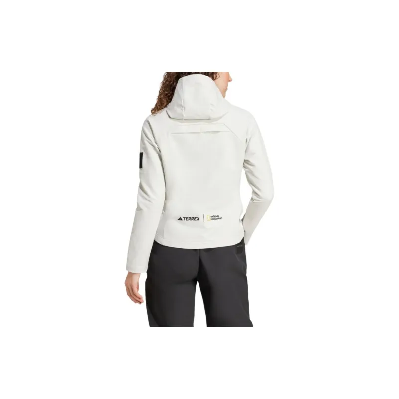 Adidas x National Geographic Jackets Coats Women's Track Gray-4
