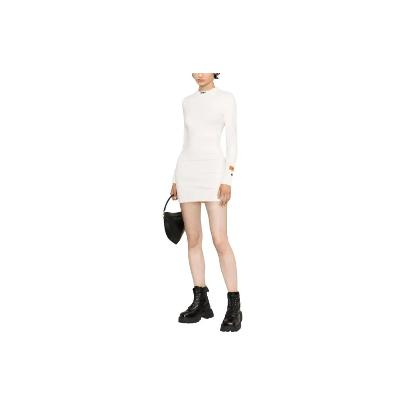 HERON PRESTON Long-Sleeved Dresses Women's White-1