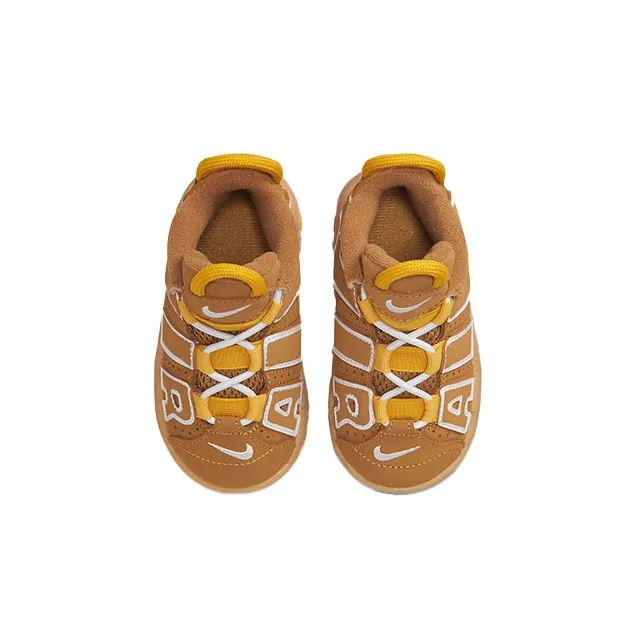 Nike Air More Uptempo Mid Top Toddler Shoes Brown Infant And Toddler-3