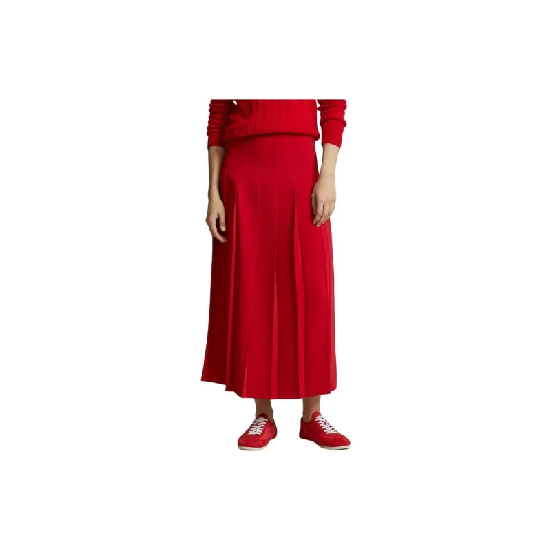 Polo Ralph Lauren Pleated Midi Skirt-2