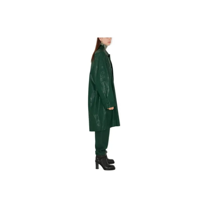 Burberry FW23 Casual Pants Women's Green-3