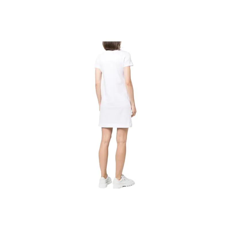MOSCHINO Short Sleeved Dresses Women's White-2
