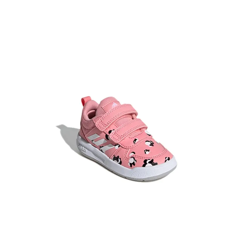 Disney x Adidas Neo Tensaur Low Top Skateboard Shoes Pink White Infant And Toddler-2