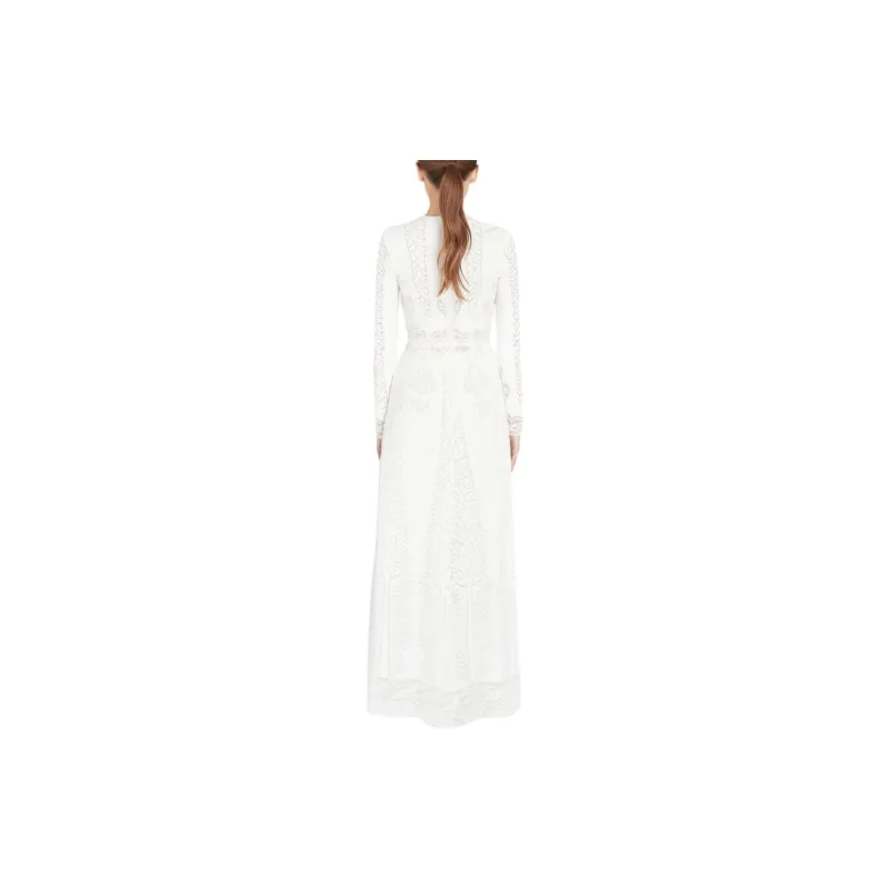 Giambattista Vall Jardin D'Eden Macramé Dress-2