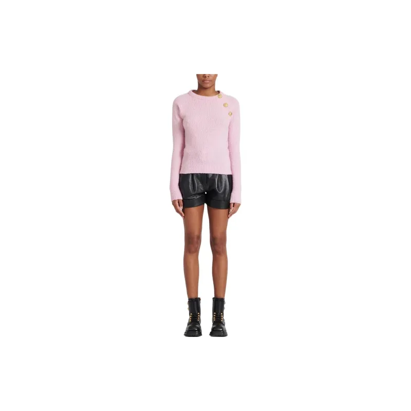 BALMAIN SS22 Sweater Women's Pink-3