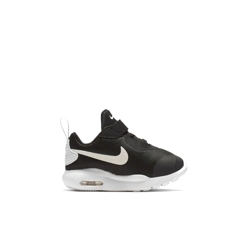 Nike Air Max Oketo Shock Absorbers Low Top Running Shoes Black White Infant And Toddler-1