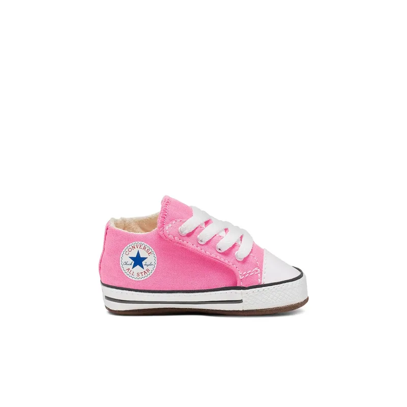 Converse Chuck Taylor All Star Cribste Anti Slip Wear Resistant Low Top Toddler Shoes Pink Infant And Toddler-1