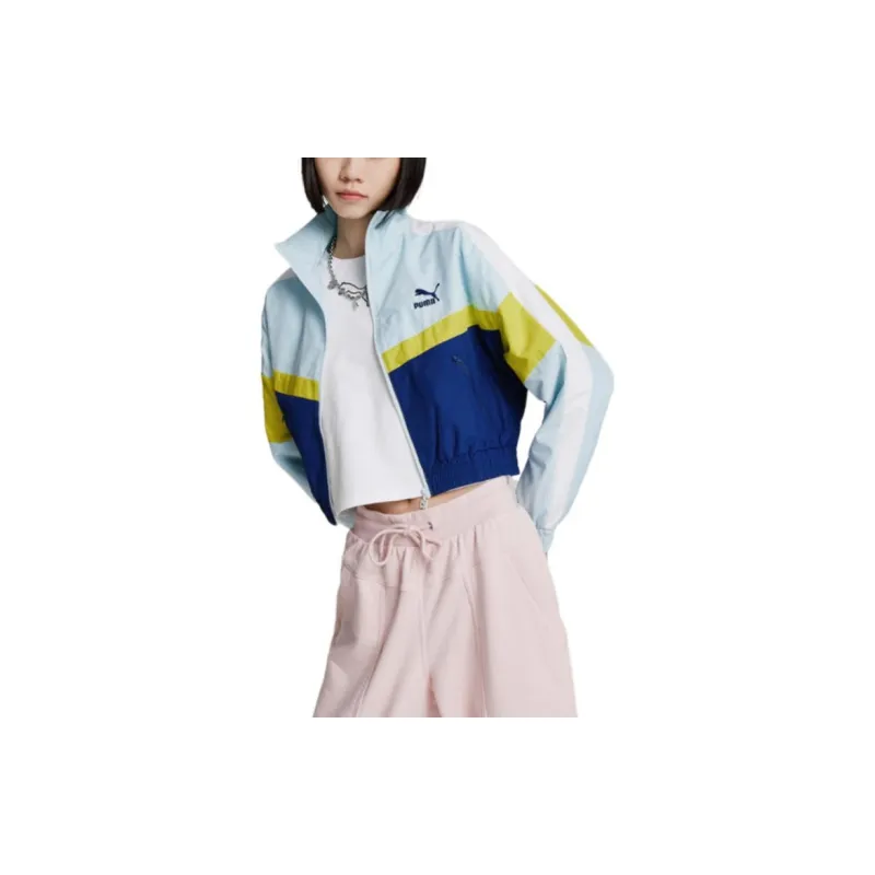 PUMA X LMC Jackets Women's Blue-2