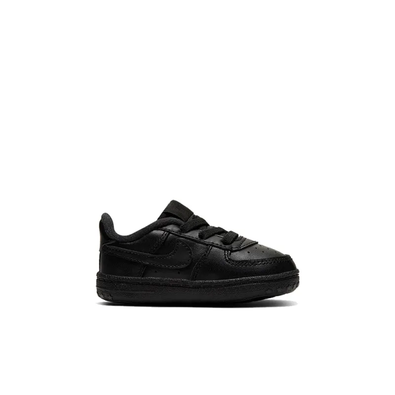 Nike Air Force 1 Low Top Toddler Shoes Black Infant And Toddler-1