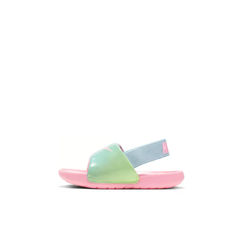 Nike Kawa Slide Low Top Toddler Shoes Pink Blue Green Infant And Toddler-0