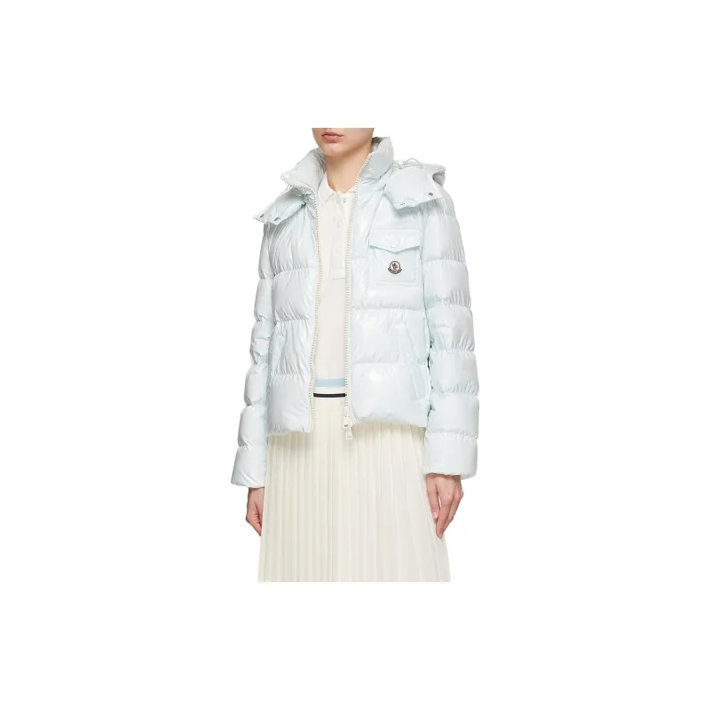 Moncler Logo Patch Zip-Up Puffer Jacket-2
