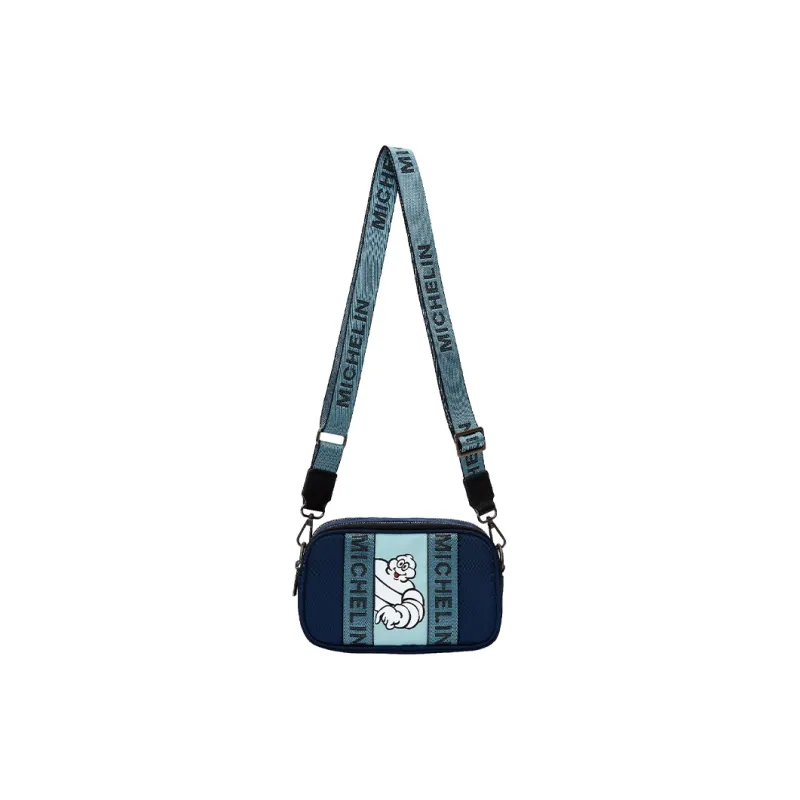 Michelin Composite Cloth Crossbody Bag Unisex Blue-1