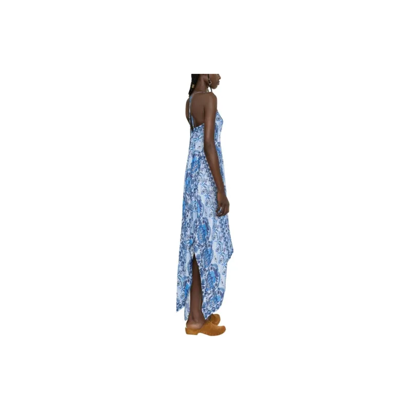 Sandro Slip Dresses Women's Blue-2