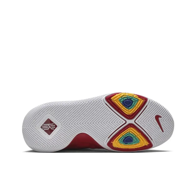 Nike Kyrie 3 Grade School Mid Top Children's Basketball Shoes Red White Unisex-4