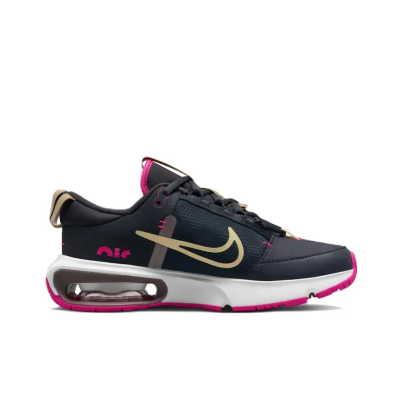 Nike Air Max Intrlk SE 'Off Noir Mtlc Gold Star Pink Prime' GS-1