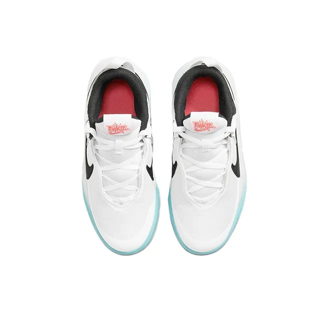 Nike Team Hustle D 10 White Black Blue GS-3
