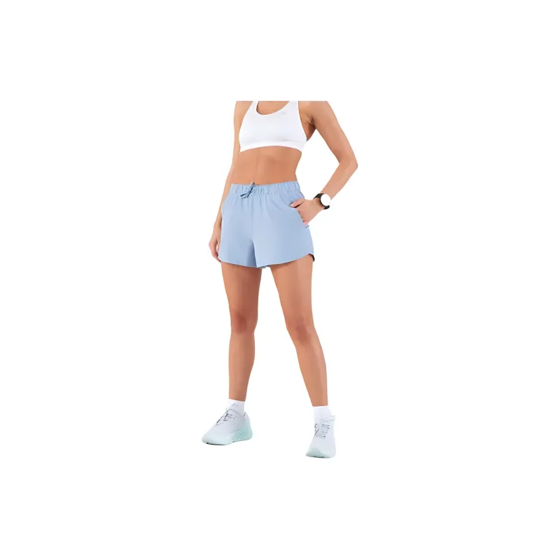 DECATHLON Casual Shorts Women's Washed Denim Blue-3