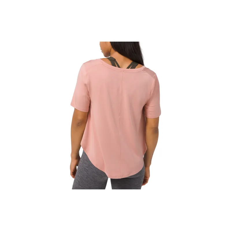 Lululemon T-Shirt Women's Pink Pink Glitter-1