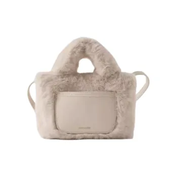 ZARA Polyester Handbag Shoulder Bag Crossbody Bag Regular Kids' White