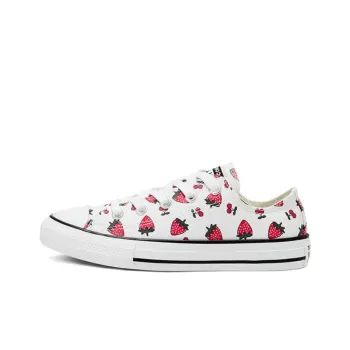 Converse Chuck Taylor O Durable Breathable Lightweight Low Top Kids Canvas Shoes White Teenagers