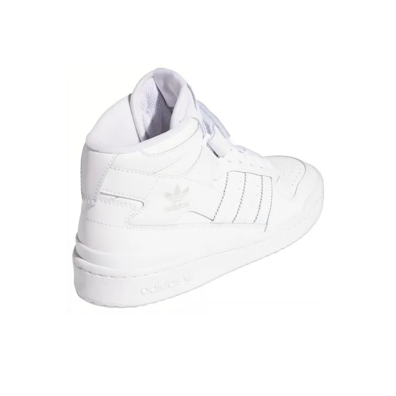 Adidas Forum Mid J 'Triple White'-2