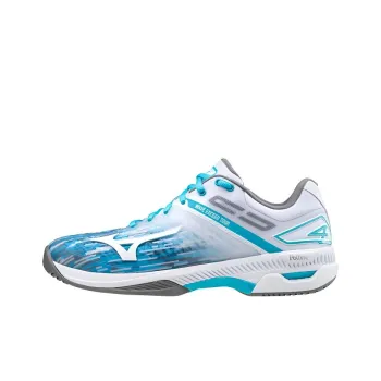 Mizuno Wave Exceed Tour 4 Running Shoes Unisex Low-Top White/Blue