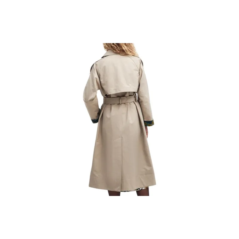 BARBOUR Showerproof Trench Coat Trench Coat Women's Light Yellow Umber-2