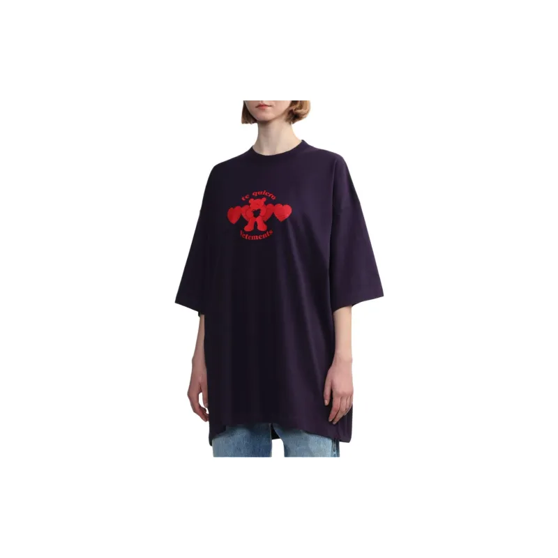 Vetements Te Quiero T Shirt 'Purple'-2