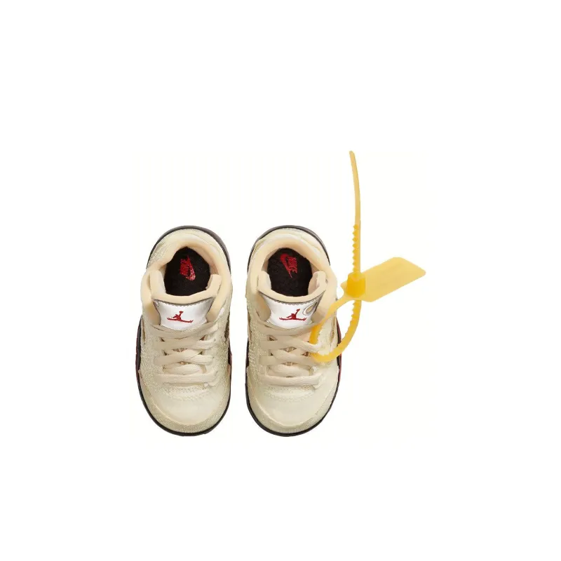 Jordan 5 Retro Off-White Sail TD-3