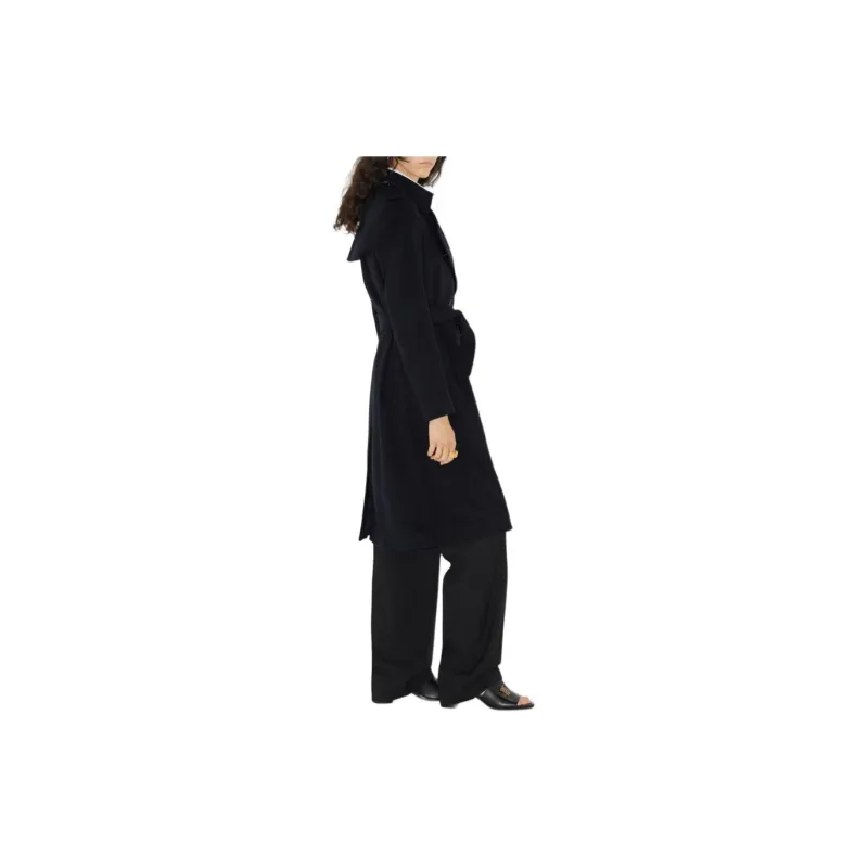 Burberry Kensington Cashmere Trench Coat-6
