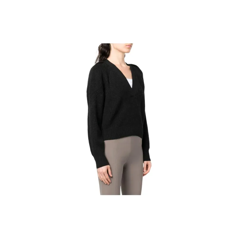 IRO NIGHT Dinabe V neck Merino Jumper-3