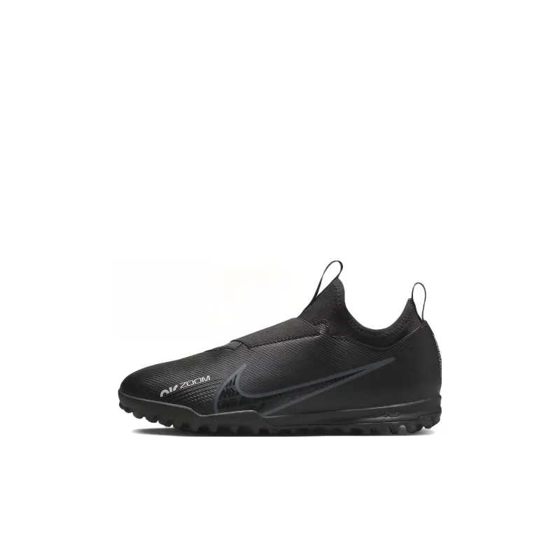 Nike Zoom Mercurial Vapor 15 Academy TF GS 'Black Dark Smoke Grey'-0