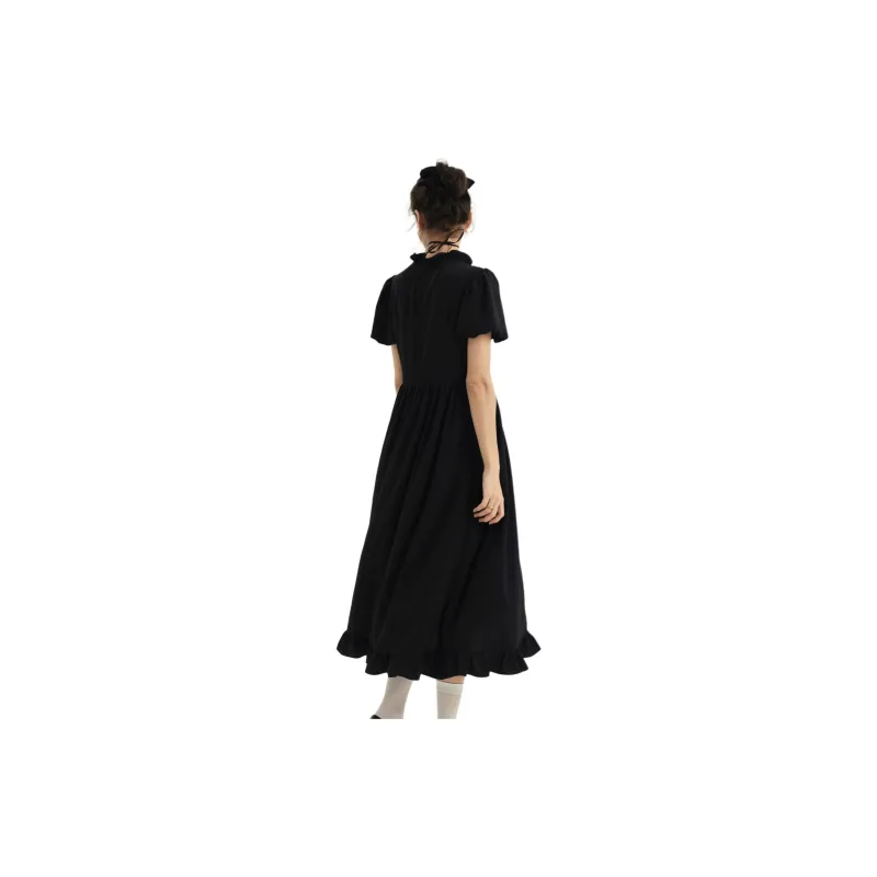 Boutique By Babymoon Short Sleeved Dress Women's Black-1