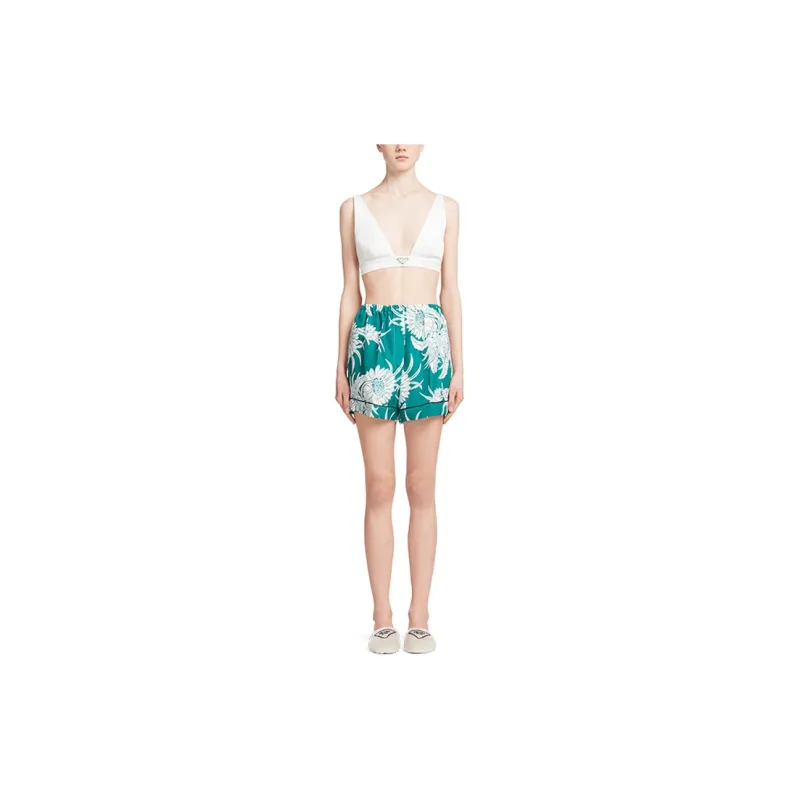 PRADA Casual Shorts Women's Blue-1