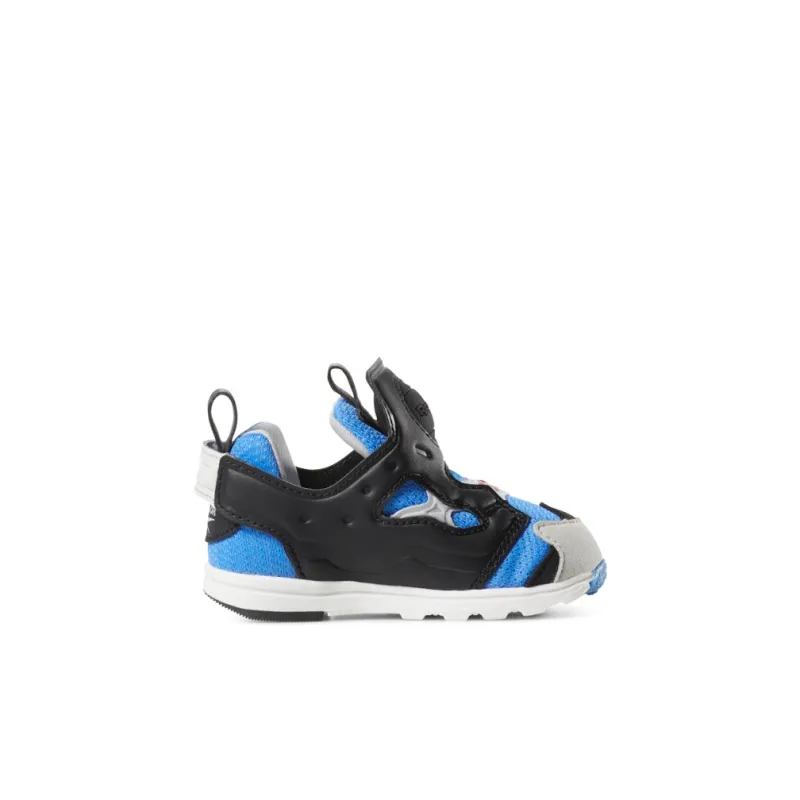 Reebok Versa Pump Fury Anti-Slip Wear-Resistant Low-Top Running Shoes Black Blue Infant And Toddler-1