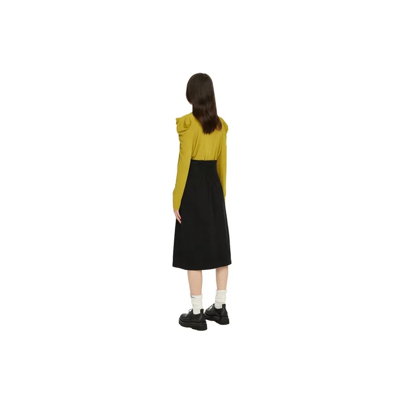 IMMI Cashmere Sweater Women's Mustard-3