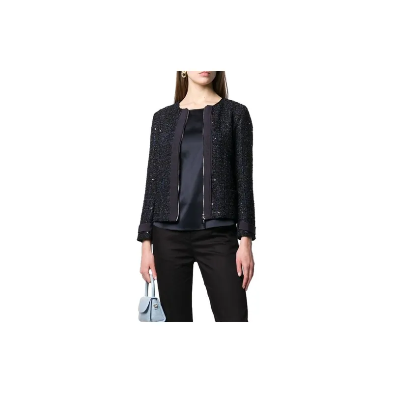 EMPORIO ARMANI Jackets Women's Blue-1