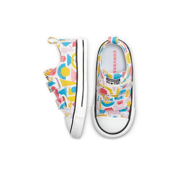 Converse Chuck Taylor All Star 2V Low Top Toddler Shoes White Infant And Toddler-3