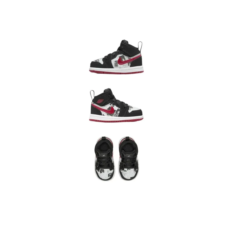 Jordan 1 Mid Newspaper Air Times TD-4
