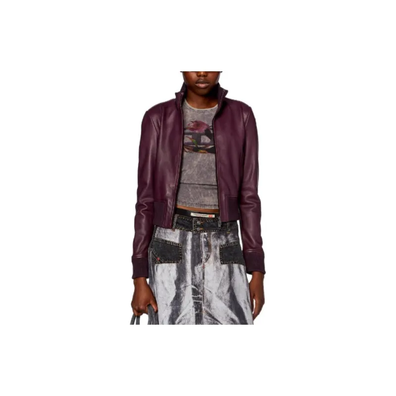 DIESEL Jackets Women's Purple-2