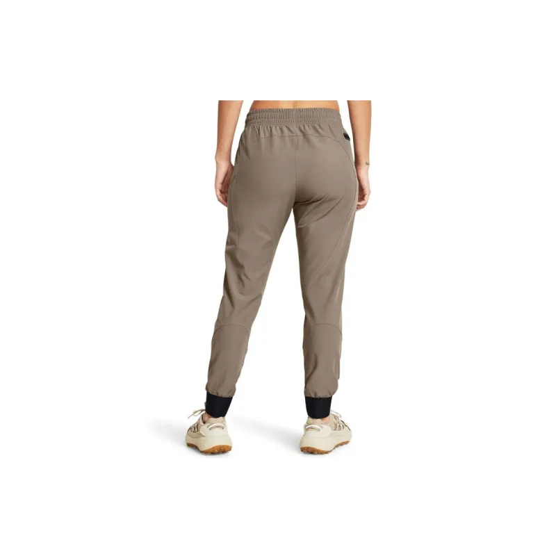 Under Armour Unstoppable Knitted Sports Pants Women's Brown-4