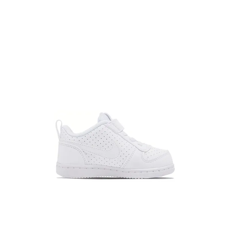 Nike Court Borough Abrasion Resistant Mid Top Toddler Shoes White Infant And Toddler-2