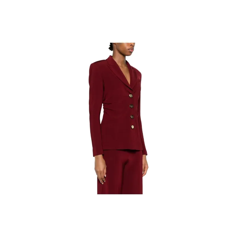 PINKO Business Suit Coat Women's Burgundy-3