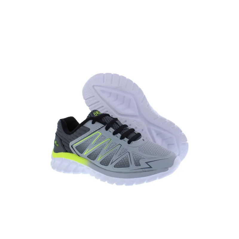 FILA KIDS Superstride 6 Durable Breathable Low Top Kids' Running Shoes Gray Kids'-4