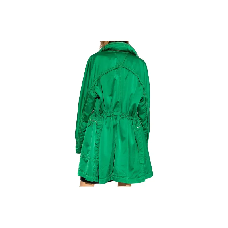 Bottega Veneta SS23 Coat Women's Green-2