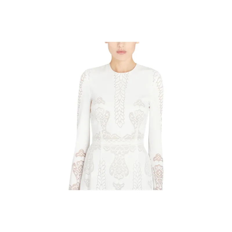 Giambattista Vall Jardin D'Eden Macramé Dress-4