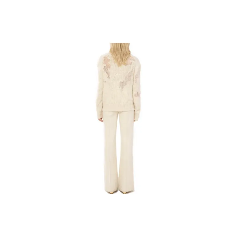 Chloé Mesh Patch Knitted Jumper-3