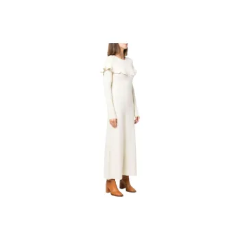 Chloé Long-Sleeved Dresses Women's White