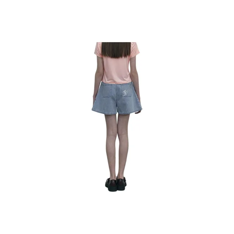Kirsh SS24 Denim Shorts Women's Blue-2